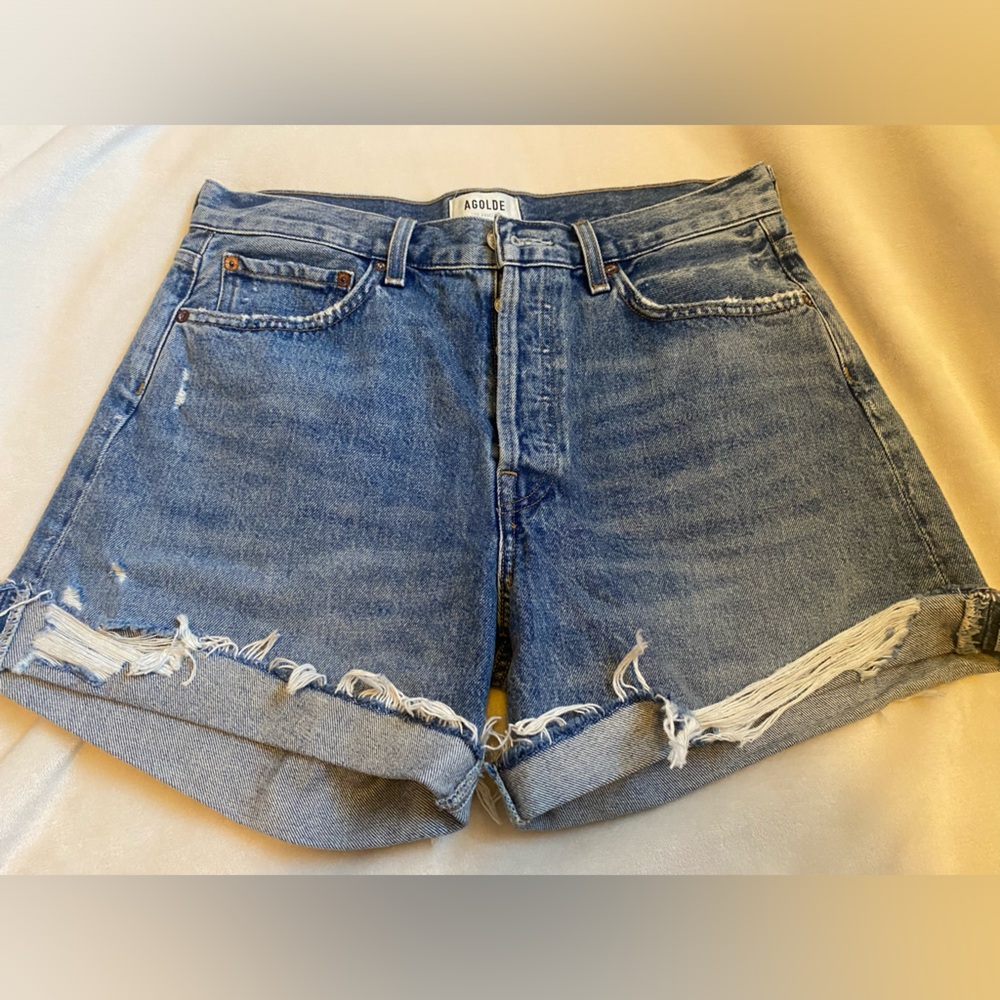 Agolde Parker Long Short With Cuff